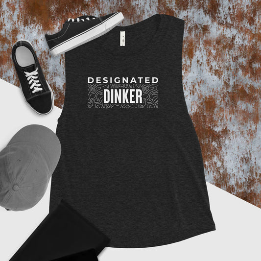 Designated Dinker Ladies’ Muscle Tank